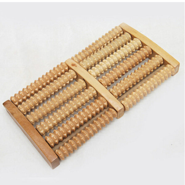Wooden Roller Foot Massager
