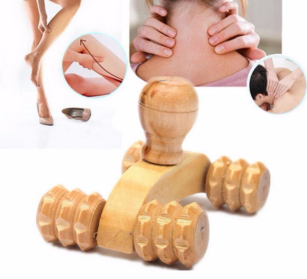 Wooden Car Roller Massage